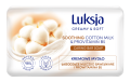 Mydło kostka Luksja Creamy&Soft mleczko bawełniane i prowitamina B5 90g