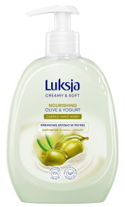 Mydło w płynie oliwka i jogurt Luksja 500 ml