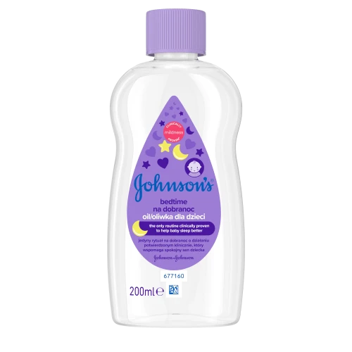 Oliwka kojąca na dobranoc Johnson's Baby 200ml