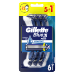 Gillette Blue3 Plus Comfort Maszynki jednorazowe dla mężczyzn 6 szt.