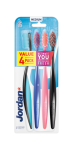 JORDAN szczoteczka do zębów Ultimate You medium 4-pack