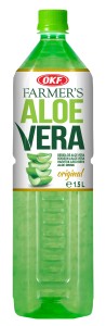 OKF Napój z cząstkami aloesu Farmers Aloe Vera 1,5 l