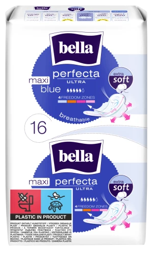 Podpaski Bella Perfecta Ultra Maxi Blue 16szt.