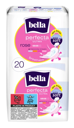 Podpaski Bella Perfecta Ultra Rose 20szt.