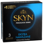 SKYN Ekstra nawilżane 3 szt.