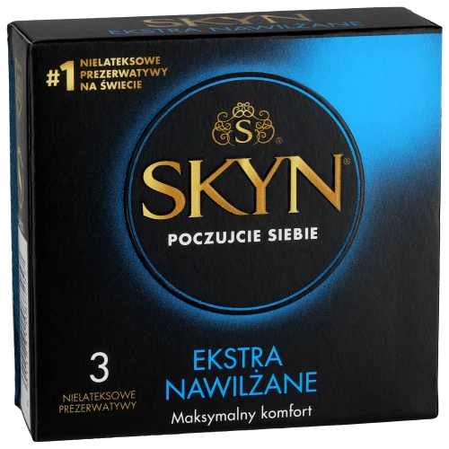 SKYN Ekstra nawilżane 3 szt.
