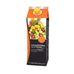 Tgq Nektar Multivitamina Z 12 Gatunków Owoców 1 l