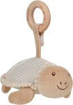 Bawełniany przytulanka żółw od 0m-ca (18.5cm) fsc & gots