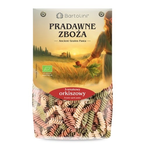Makaron orkiszowy 3 smakowy świderek BIO 250g 6133_1_11247101.jpg