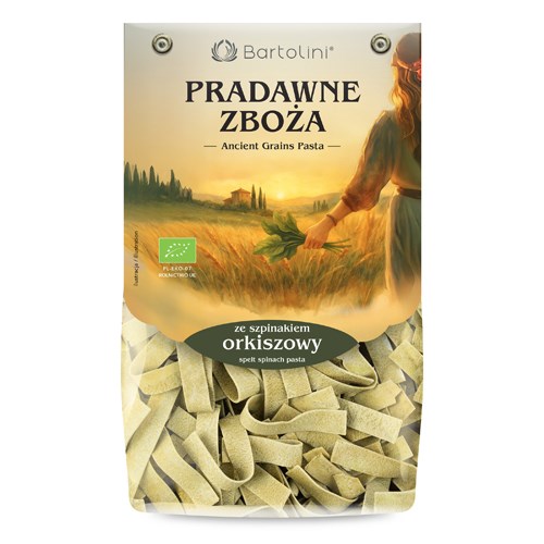 Makaron orkiszowy ze szpinakiem wstążka pappardelle BIO 250g 6129_1_11247096.jpg