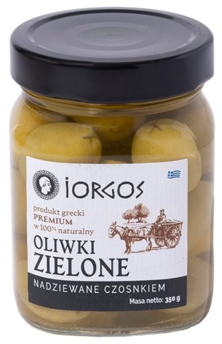 Oliwki zielone nadziewane czosnkiem PREMIUM 350/210g 6165_1_11258040.jpg