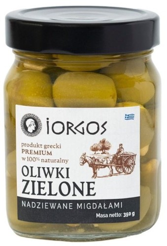 Oliwki zielone nadziewane migdałem PREMIUM 350/210g 6164_1_11258041.jpg