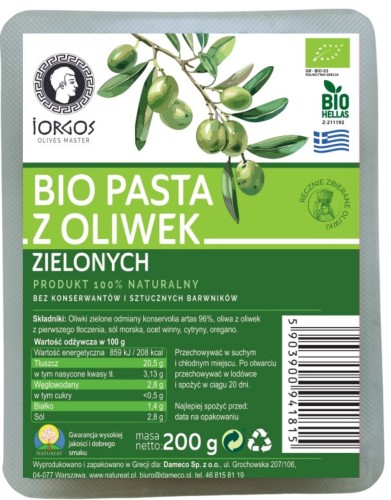 Pasta z oliwek zielonych BIO 200g 6731_1_11257800.jpg
