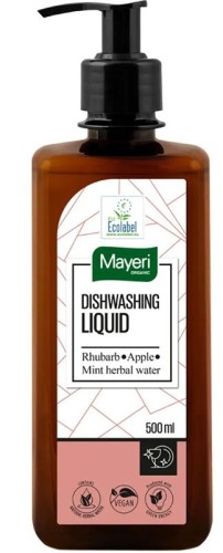 Płyn do mycia naczyń z wodą miętową , rabarbar-jabłko, wegański, certyfikowany ecolabel 500 ml 6464_1_11264750.jpg