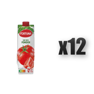 Fortuna Sok 100% Pomidorowy Pasteryzowany Bez Cukru Naturalny Karton 1l 12 szt.