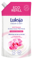Mydło w płynie Luksja Creamy&amp;Soft róża i proteiny mleka zapas 400ml