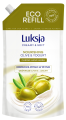 Mydło w płynie Luksja Creamy&amp;Soft oliwka i jogurt zapas 900ml