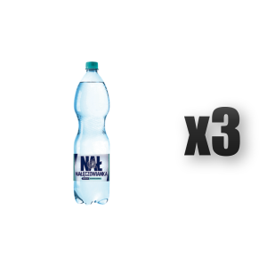 Nałęczowianka woda mineralna delikatnie gazowana 1,5 l 3 szt.