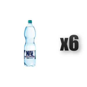 Nałęczowianka woda mineralna delikatnie gazowana 1,5 l 6 szt.