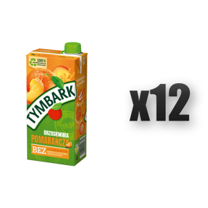 Tymbark Napój pomarańcza brzoskwinia 1 l 12 szt.