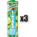 Tymbark Owoce Świata Napój wieloowocowy limonka 1 l 3 szt.