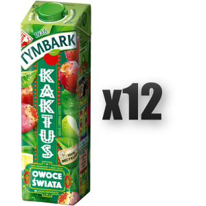 Tymbark Owoce Świata Napój wieloowocowy kaktus 1 l 12 szt.