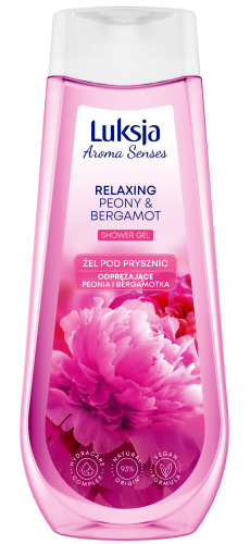 Żel pod prysznic Luksja Aroma Senses peonia i bergamotka 500ml