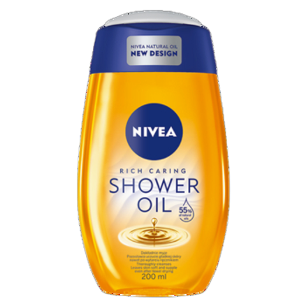 Olejek pod prysznic Natural Oil Nivea 200 ml Olejek pod prysznic Natural Oil Nivea 200ml
