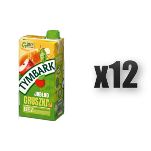 Tymbark Napój jabłko gruszka 1 l 12 szt.