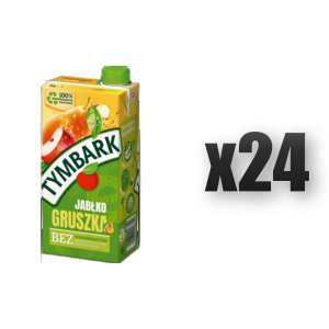 Tymbark Napój jabłko gruszka 1 l 24 szt.