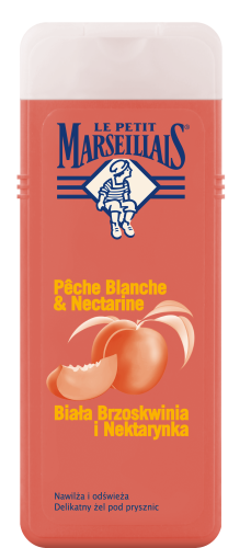 Żel pod prysznic Le Petit Marseillais biała brzoskwinia i nektarynka 400ml