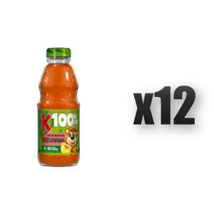 Kubuś Sok Dla Dzieci 100% Owocowo Warzywny Marchew Jabłko Brzoskwinia 300ml 12 szt.