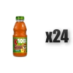 Kubuś Sok Dla Dzieci 100% Owocowo Warzywny Marchew Jabłko Brzoskwinia 300ml 24 szt.