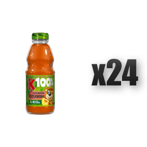 Kubuś Sok Dla Dzieci 100% Owocowo Warzywny Marchew Jabłko Brzoskwinia 300ml 24 szt.