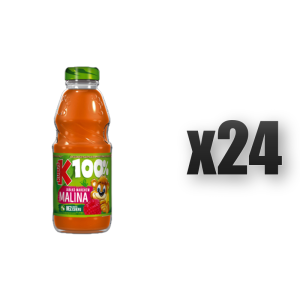 Kubuś 100% jabłko marchew malina 300 ml 24 szt.