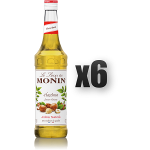 Monin Hazelnut - syrop orzech laskowy 0,7l 6 szt.