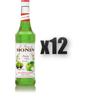 Monin Green Apple - syrop zielone jabłko 0,7l 12 szt.