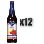 Paola Rozkoszna Malina z Cytryną syrop o smaku malinowym z cytryną, bez konserwantów 430 ml 12 szt.