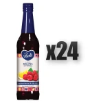Paola Rozkoszna Malina z Cytryną syrop o smaku malinowym z cytryną, bez konserwantów 430 ml 24 szt.