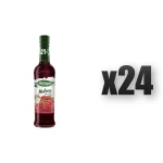 Herbapol syrop owocowy suplement diety malina z witaminami C,D, B6 i cynkiem 420 ml 24 szt.