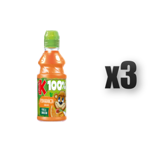 Kubuś 100% Sok pomarańcza jabłko 300 ml 3 szt.