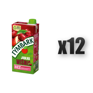 Tymbark Napój jabłko wiśnia 1 l 12 szt.