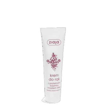 Krem do rąk z proteinami kaszmiru i masłem shea Ziaja 100 ml Krem do rąk z proteinami kaszmiru i masłem shea Ziaja 100ml