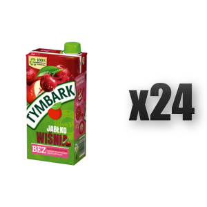 Tymbark Napój jabłko wiśnia 1 l 24 szt.