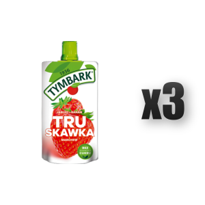Tymbark Mus Truskawka 120 g 3 szt.