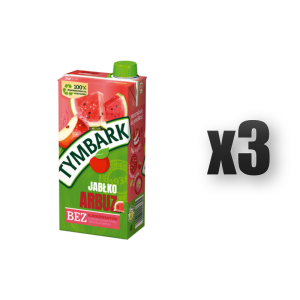 Tymbark Napój jabłko arbuz 1 l 3 szt.