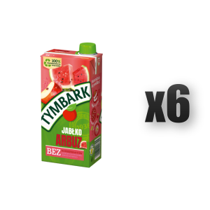 Tymbark Napój jabłko arbuz 1 l 6 szt.