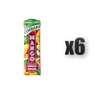 Tymbark Owoce Świata Napój wieloowocowy mango 1 l 6 szt.