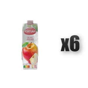 Fortuna Sok 100% jabłko 1 l 6 szt.