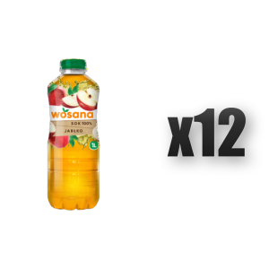 Wosana Sok 100% jabłko 1L 12 szt.